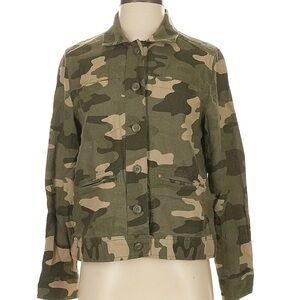 Lucky Brand Green Camo Jacket – Size S